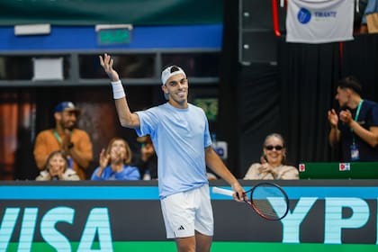 Francisco Cerúndolo es uno de los integrantes del Team Resto del Mundo