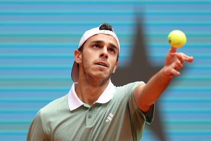 Francisco Cerúndolo está mostrando su mejor versión en la Caja Mágica; busca meterse en las semifinales del torneo