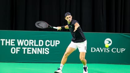 Francisco Cerúndolo, la carta principal del equipo argentino de Copa Davis en el Final 8 de Bolonia