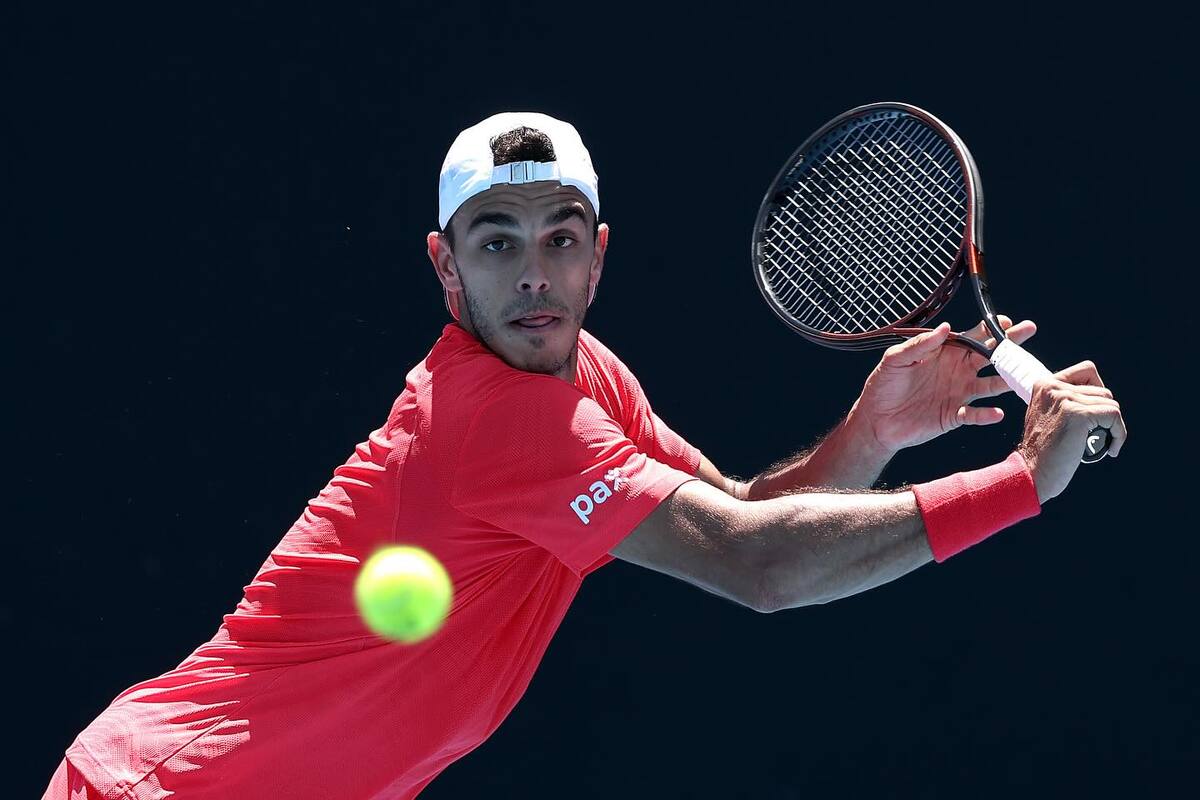 Francisco Cerúndolo perdió contra Álex de Miñaur y quedó eliminado del Australian Open en la tercera ronda