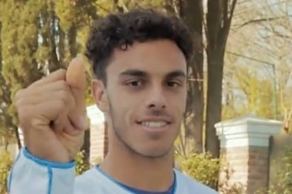 Francisco Cerúndolo y su alegría al ser convocado para el equipo de la Copa Davis