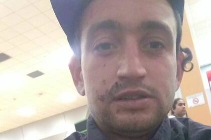 Francisco Ciarlantini viaja por la región desde hace años; no tiene contacto con su familia desde el 23 de diciembre