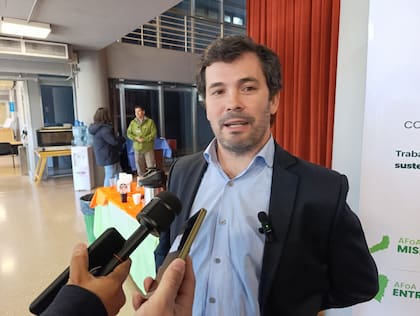 Francisco Crisp, el titular de la empresa, en el reciente 80 aniversario de AFOA en Posadas. “Es muy complejo operar y trabajar en la Argentina. Hoy estamos viendo cómo hacemos mejor lo que hacemos, buscar eficiencias y productividad”