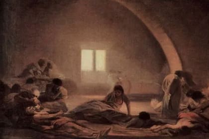 Del "Corral de apestados", de Goya (1798-1800), a obras de nuestro tiempo, el arte fue espejo a través de los siglos de las epidemias y enfermedades que afectaron a la humanidad