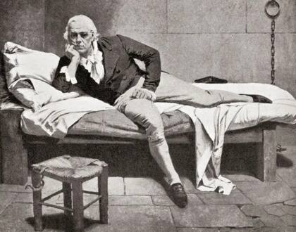 Francisco de Miranda fue encarcelado en Sevilla, donde murió en 1816.