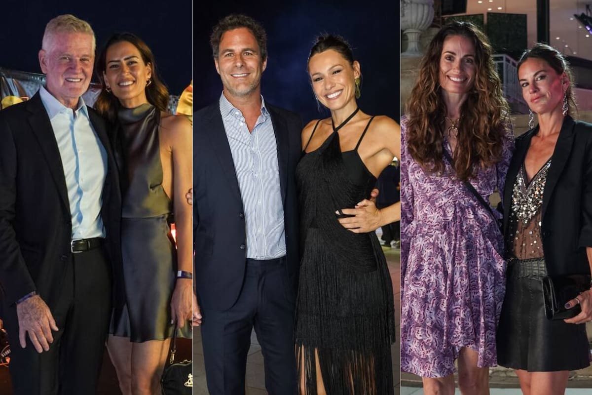 Francisco de Narváez y Carolina Klemencic, Martín Pepa y Carolina Ardohain, y Delfina Gregoria y Guillermina Entratico