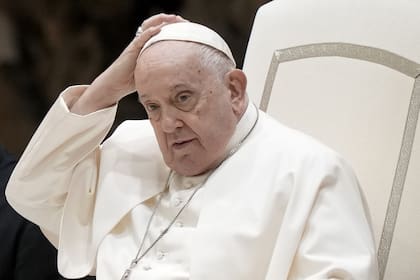 Francisco, en la audiencia general de este miércoles en el Vaticano. (AP/Andrew Medichini)
