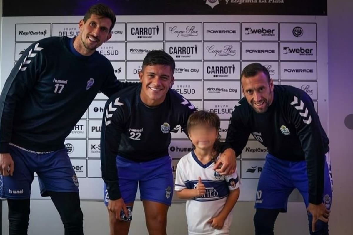 Francisco era jugador de las las infantiles de Gimnasia y Esgrima La Plata