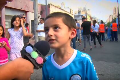 Francisco es de Belgrano por su mamá y de Talleres por su papá