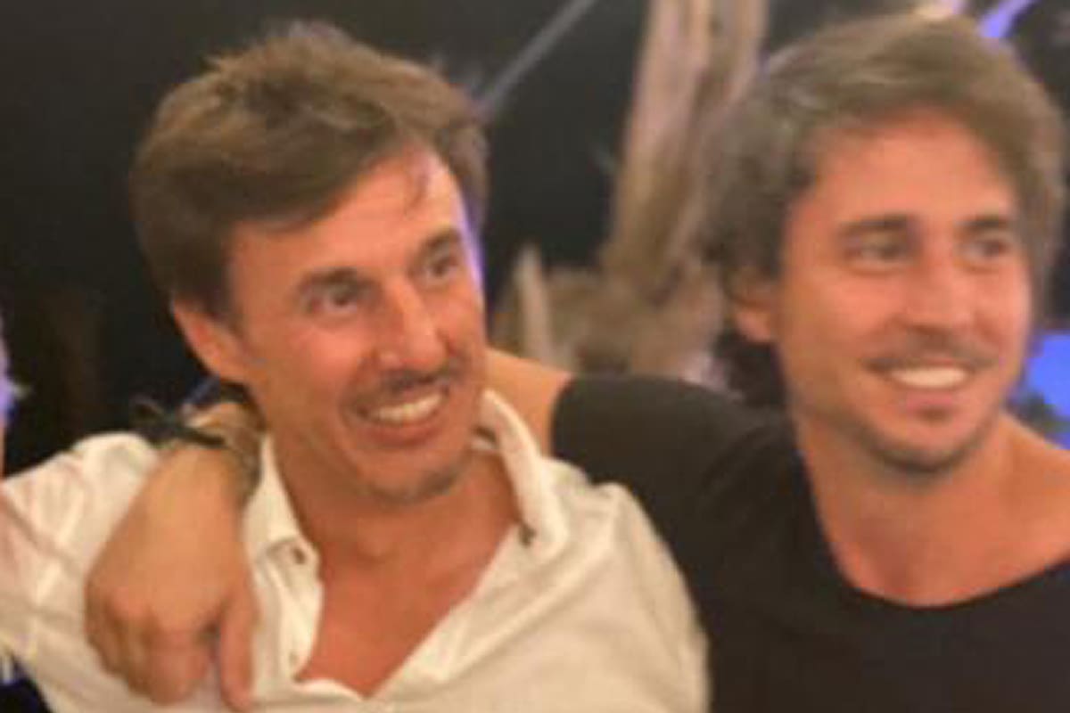 Francisco García Moritán junto a Roberto García Moritán