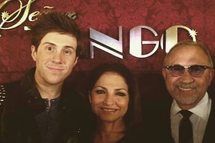 Francisco junto a Gloria Stefan (Foto Instagram @franjgalan)