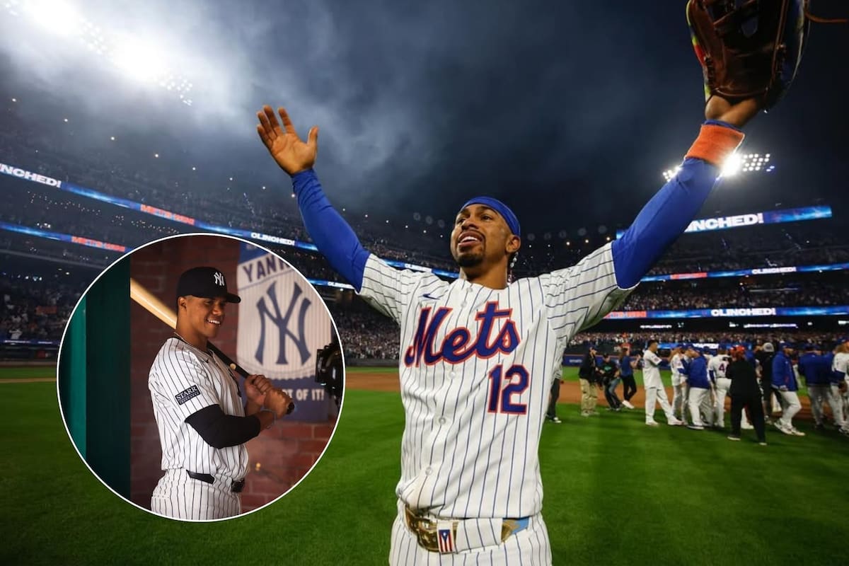 Francisco Lindor y Juan Soto