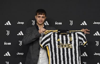 Francisco Martín Baridó (categoría 2008), cuando se incorporó a Juventus en febrero del año pasado