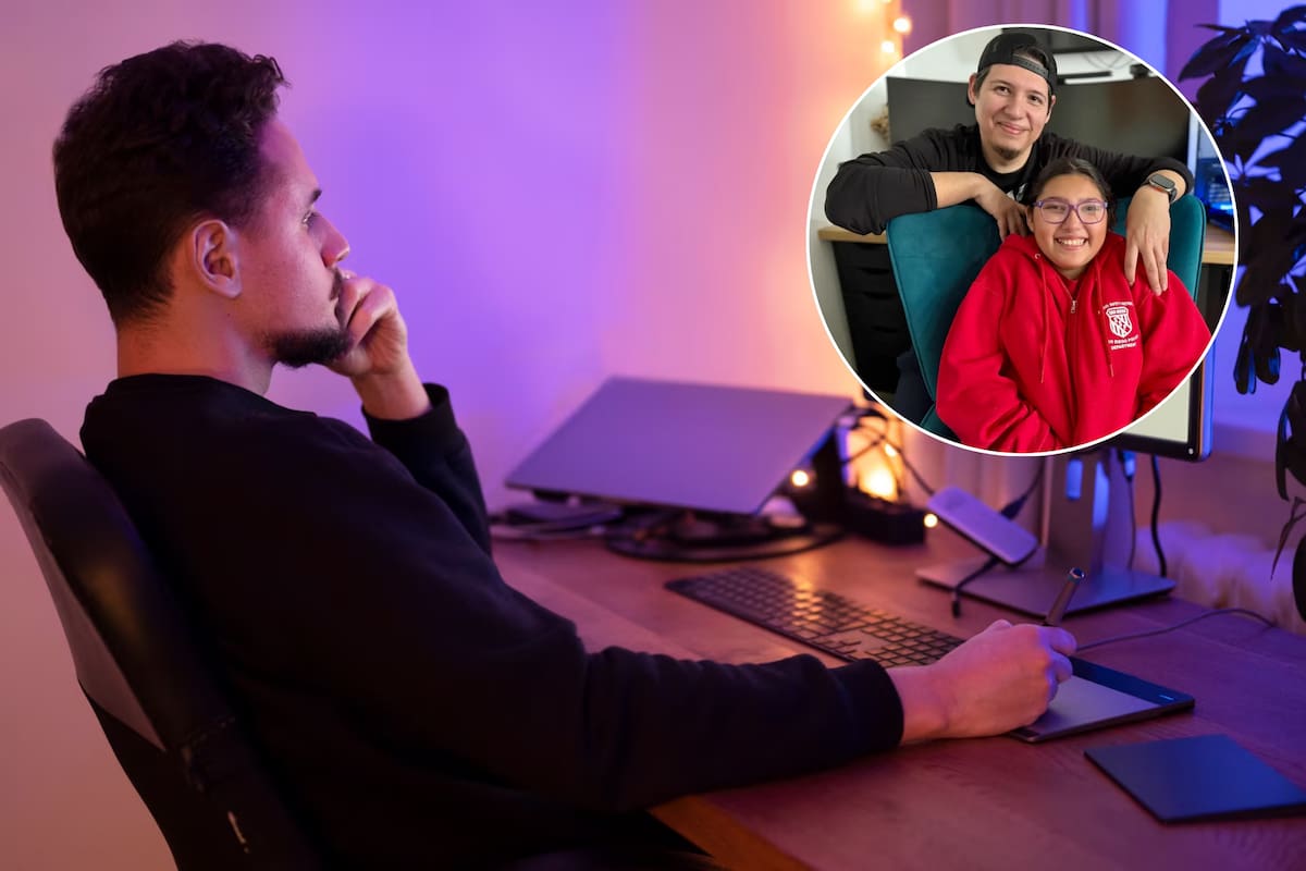 Francisco Montaño renunció a su trabajo para cuidar de su hija, ahora crea mods con los que gana más de 20.000 dólares mensuales