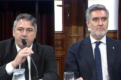 Francisco Paoltroni y Fernando Brun, secretario de Relaciones Económicas Internacionales de la Cancillería