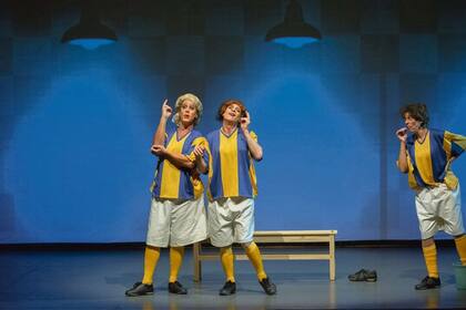 Francisco Pesqueira, Claudio Pazos y Claudia Pisanu, desopilantes