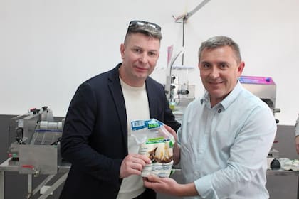 Francisco Reis con Carlos Sartori, el jefe de Gabinete de Misiones e intendente de Campo Grande (de licencia), Nutri Select también analiza instalar otra planta allí