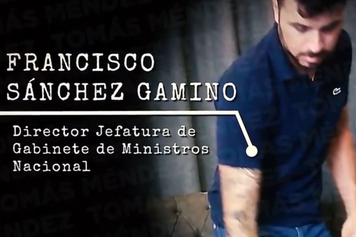 Francisco Sánchez Gamino, el funcionario expulsado del Gobierno, aparece en la cámara oculta