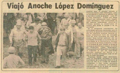 Francisco Solano López Dominguez fue arrestado y mostrado ante las cámaras por la dictadura de Stroessner, cuenta Di Ricco