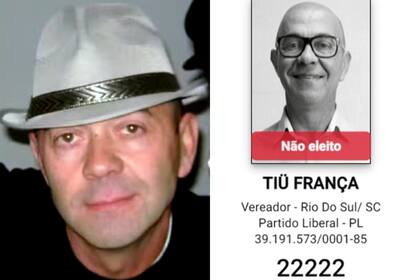 Francisco Wanderley Luiz, autor del atentado suicida contra la Corte Suprema de Brasil