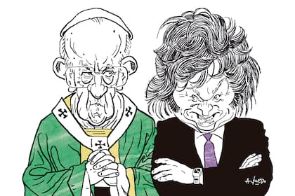 Francisco y Javier Milei