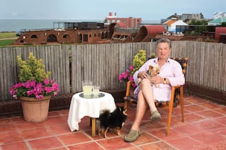 Franco Macri. Su última entrevista con ¡Hola! en su refugio de Manantiales