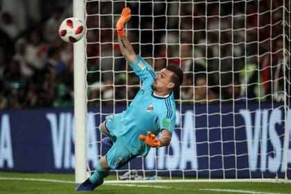 Franco Armani estaba en duda por una lesión, pero todo indica que Gallardo lo pondrá como titular ante Boca