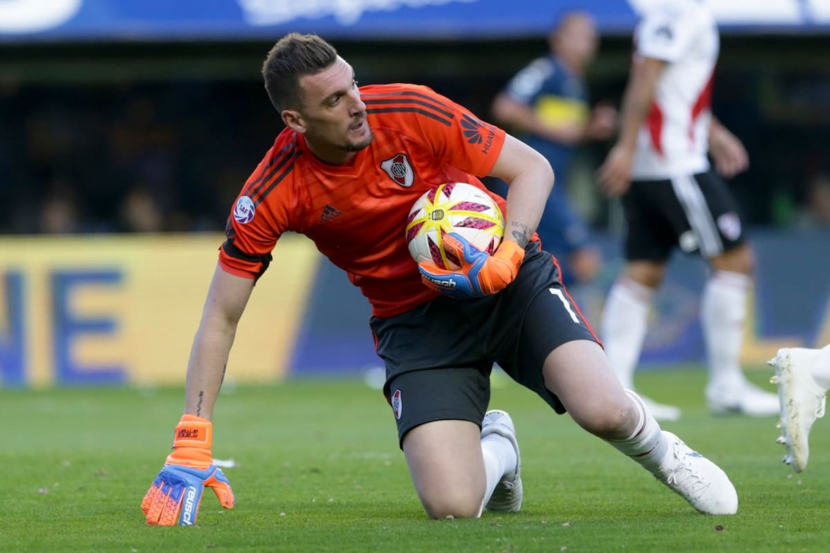 Franco Armani, una pieza clave en el equipo de Gallardo