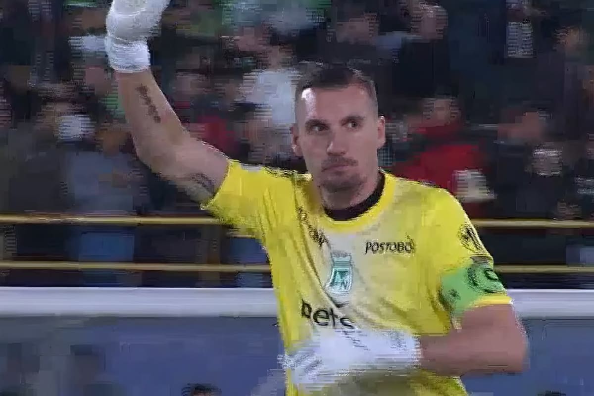 Franco Armani volvió a jugar con Atlético Nacional de Colombia