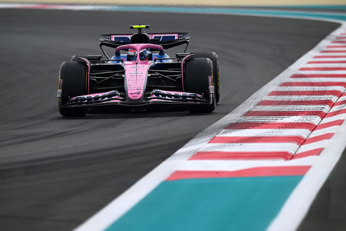 Franco Colapinto, a bordo del Alpine; esta vez, el argentino comenzará la temporada desde la primera carrera