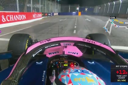 Cómo le fue a Franco Colapinto en el GP de Singapur de Fórmula 1 2026