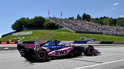 Franco Colapinto afronta la clasificación del Gran Premio de Austria de Fórmula 1, tras la tercera práctica libre