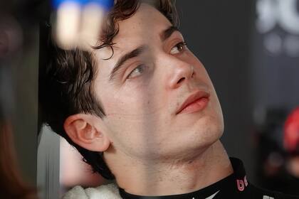 Franco Colapinto, antes del Gran Premio de Bélgica