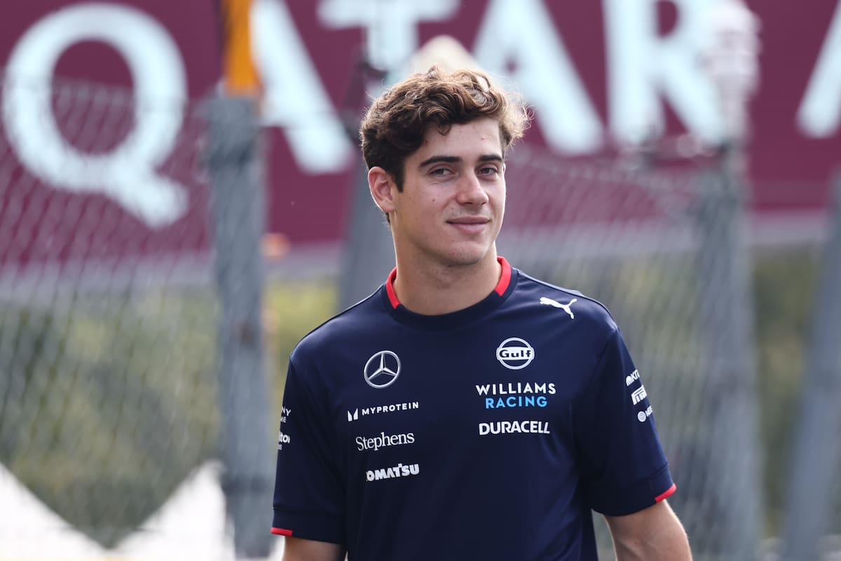 Franco Colapinto asimiló la presión por el estreno y la carga de información que aportó Williams en el Gran Premio de Italia