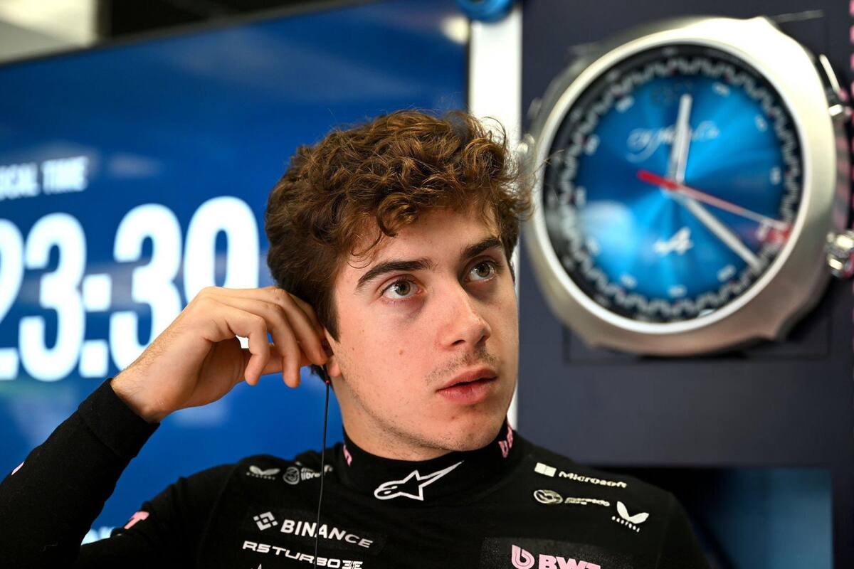 Franco Colapinto busco las razones para este rendimiento bajo de su Alpine