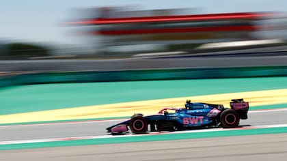 Franco Colapinto clasifica en el circuito de Barcelona, en la novena fecha del campeonato de F1
