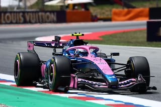 Colapinto no pudo repetir el rendimiento de la primera práctica y terminó 15° en la FP2 del GP de Barcelona