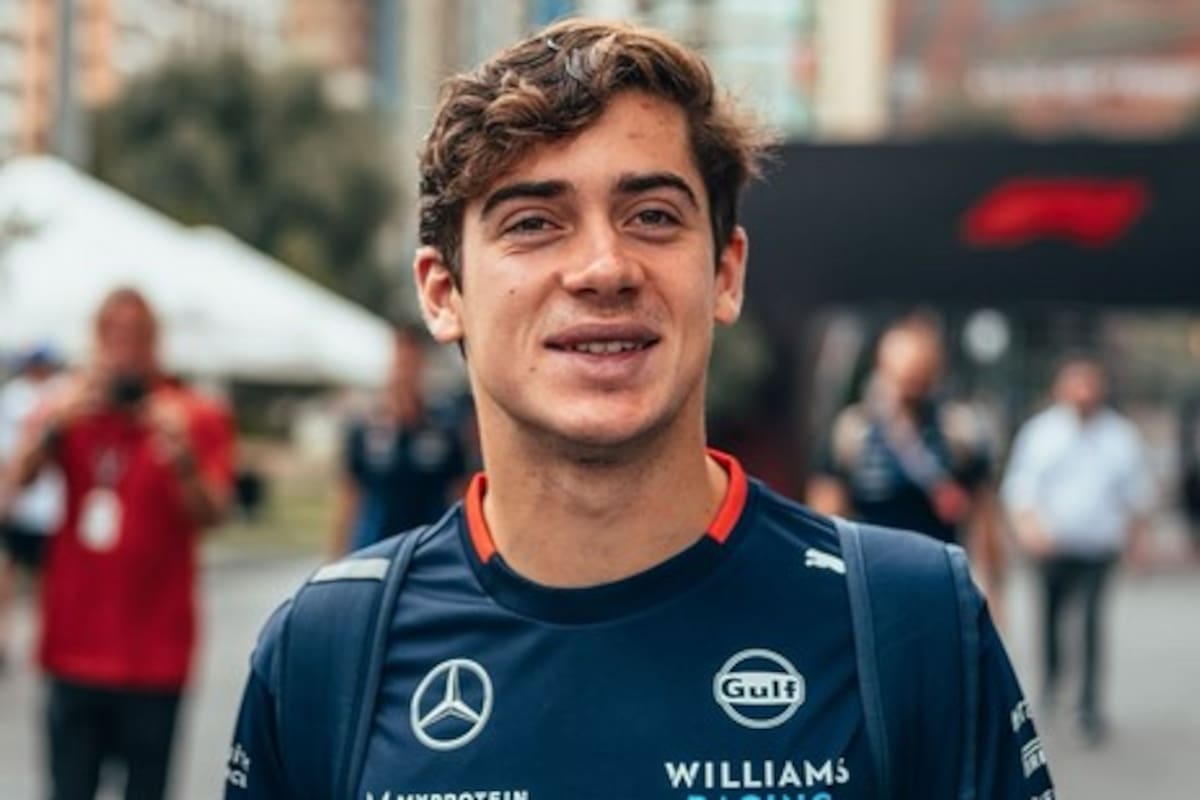 Franco Colapinto, como nunca