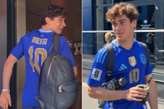 Colapinto lució la camiseta de Messi en el Gran Premio de Bélgica y le puso pimienta al triunfo argentino