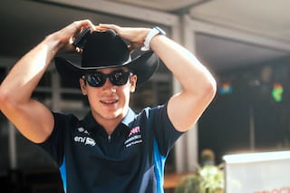Colapinto se viste de vaquero y quiere volver a sonreír en Austin, tras el sinsabor en el tramo asiático
