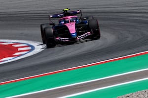 Tras una buena presentación, Colapinto realiza la segunda práctica para el Gran Premio de Barcelona