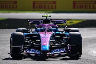 El bamboleo del Alpine de Colapinto y su decepción por el rendimiento en la segunda práctica en Monza