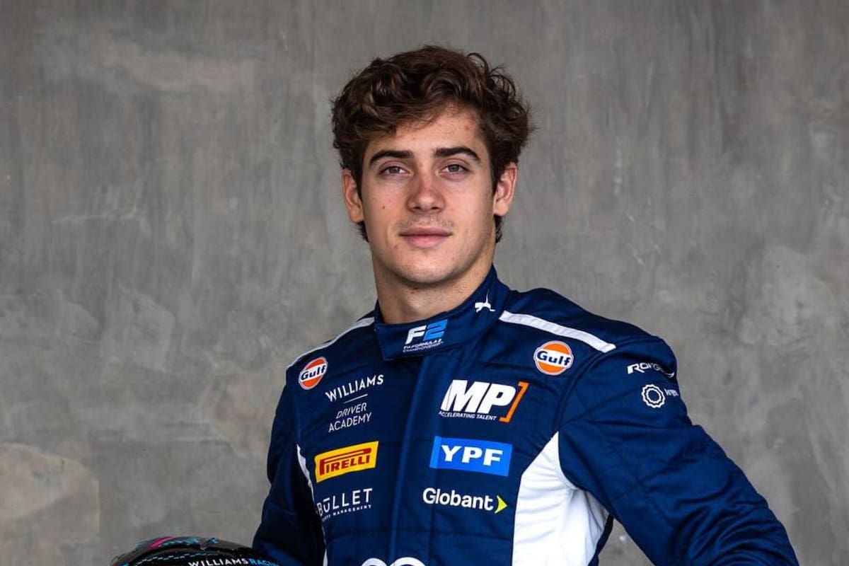 Franco Colapinto contó para qué sirven los botones que tiene el volante de un Fórmula 1