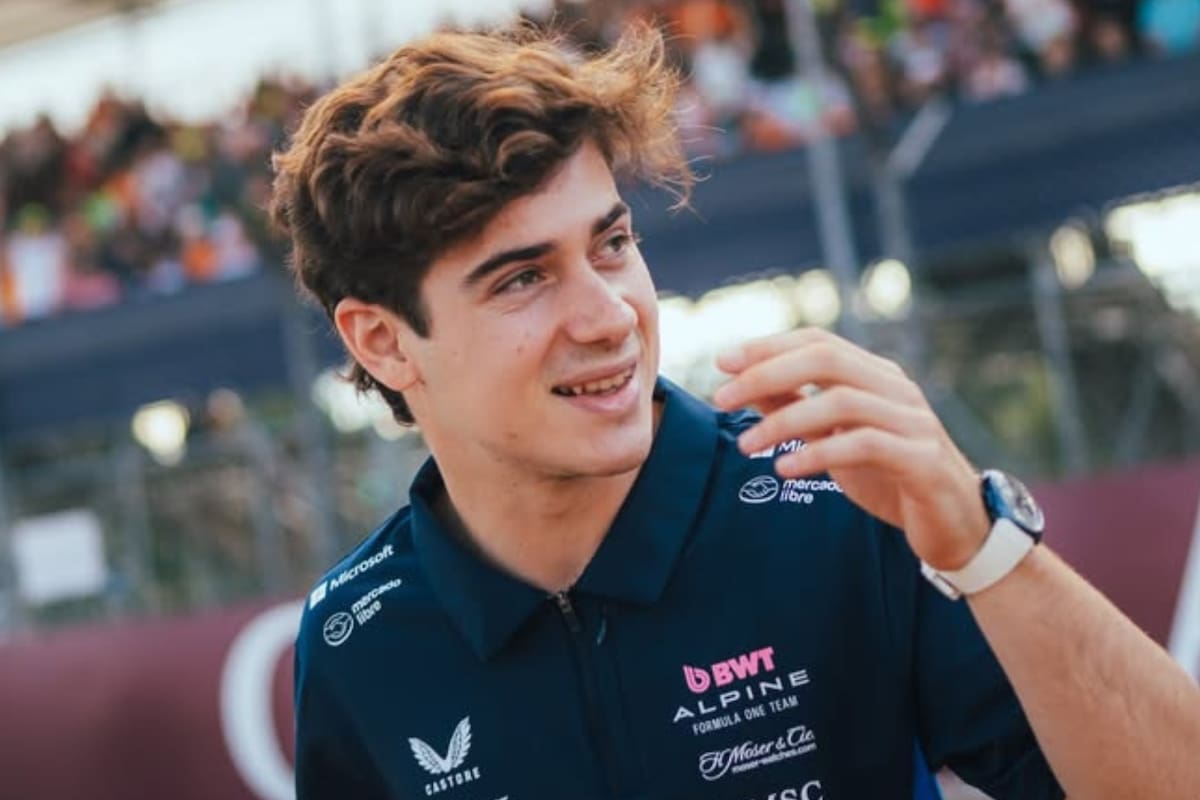 Franco Colapinto cumple 23 años (Foto: Instagram @alpinef1team)