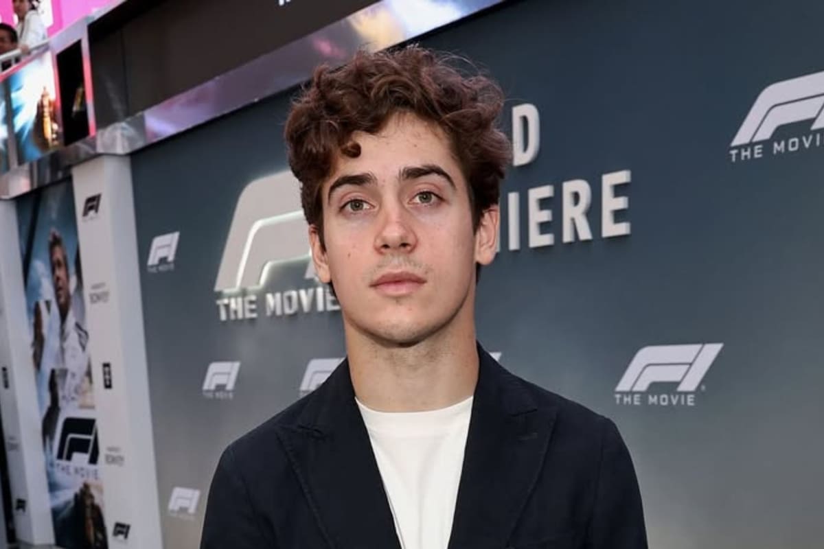 Franco Colapinto dijo presente en la premiere de F1 la película en Times Square