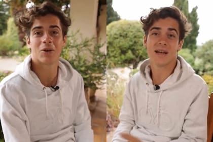 Franco Colapinto eligió a Juan Manuel Fangio, Diego Maradona y Fernando Belasteguín (Foto: Captura de video)