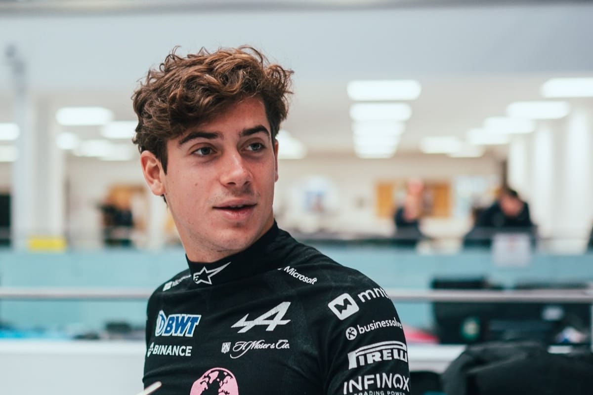 Franco Colapinto en Alpine