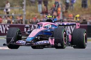Colapinto largará desde el puesto 13 la carrera sprint de Países Bajos, cinco posiciones atrás de su compañero Gasly