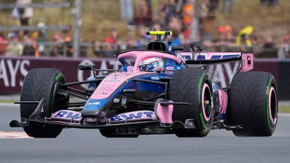 Franco Colapinto, en el autódromo neerlandés de Zandvoort
