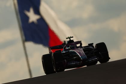 Franco Colapinto, en el Circuito de las Américas, en Austin, Texas